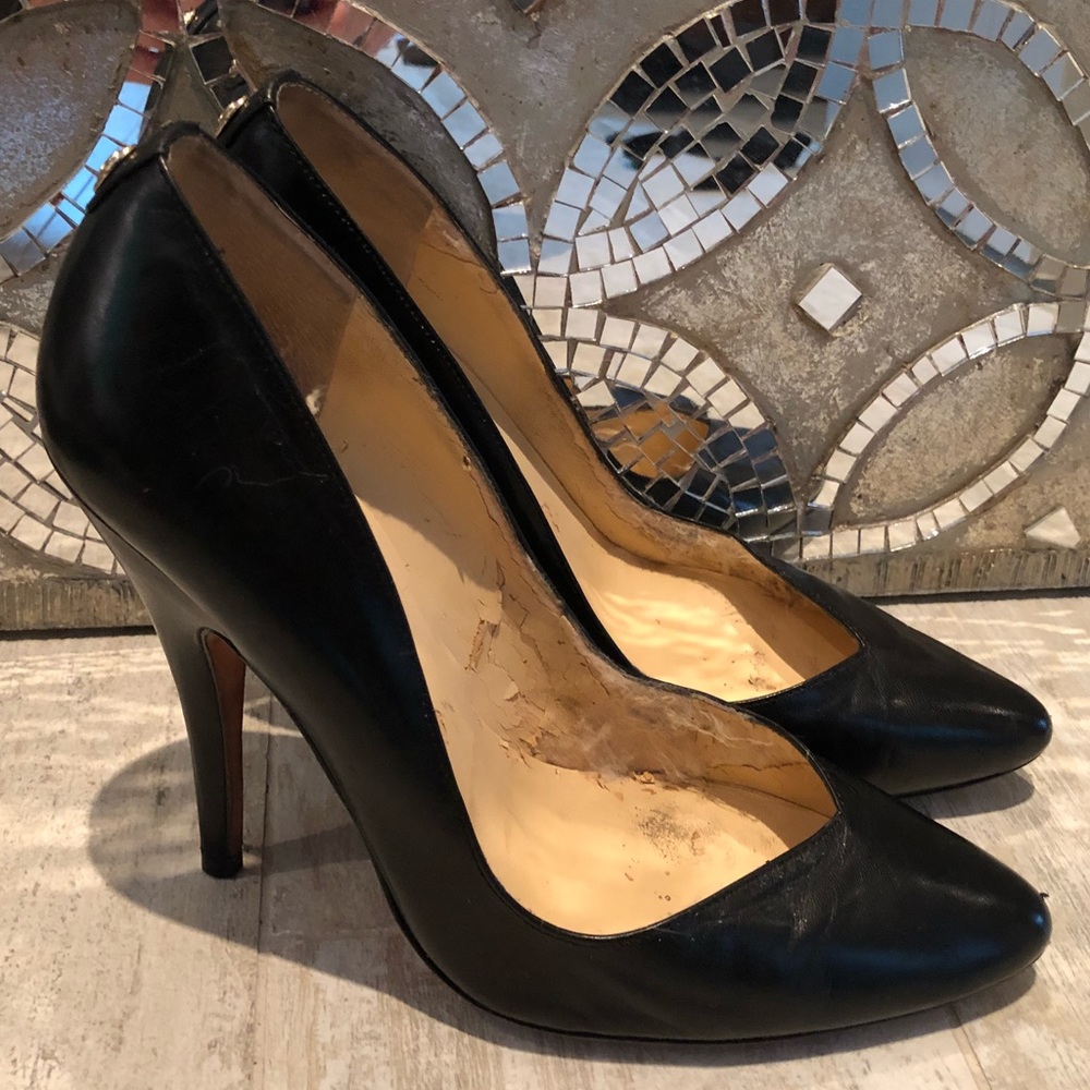 Black high heels